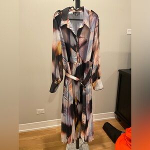 Karen Millen maxi shirt dress
